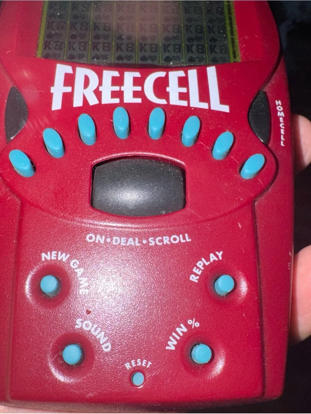 Radica freecell electronic